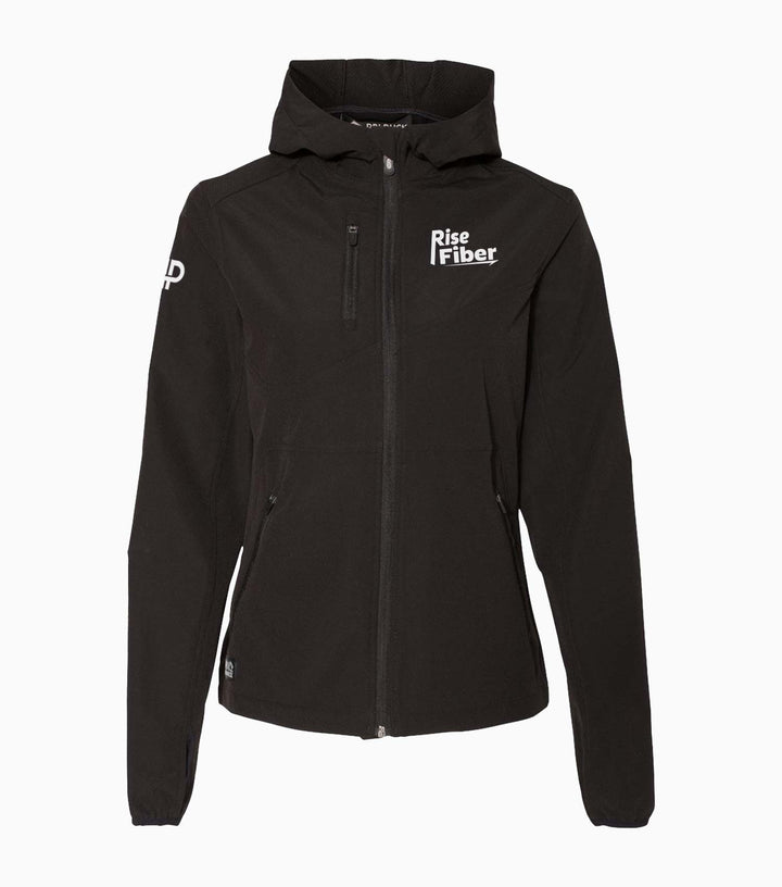 Ladies Ascent Soft Shell Hooded Jacket