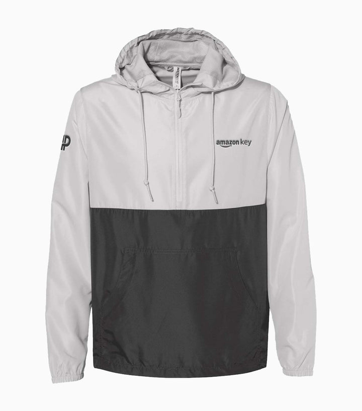 Lightweight Quarter-Zip Windbreaker Pullover Jacket