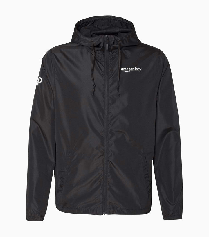 Lightweight Windbreaker Full-Zip Jacket