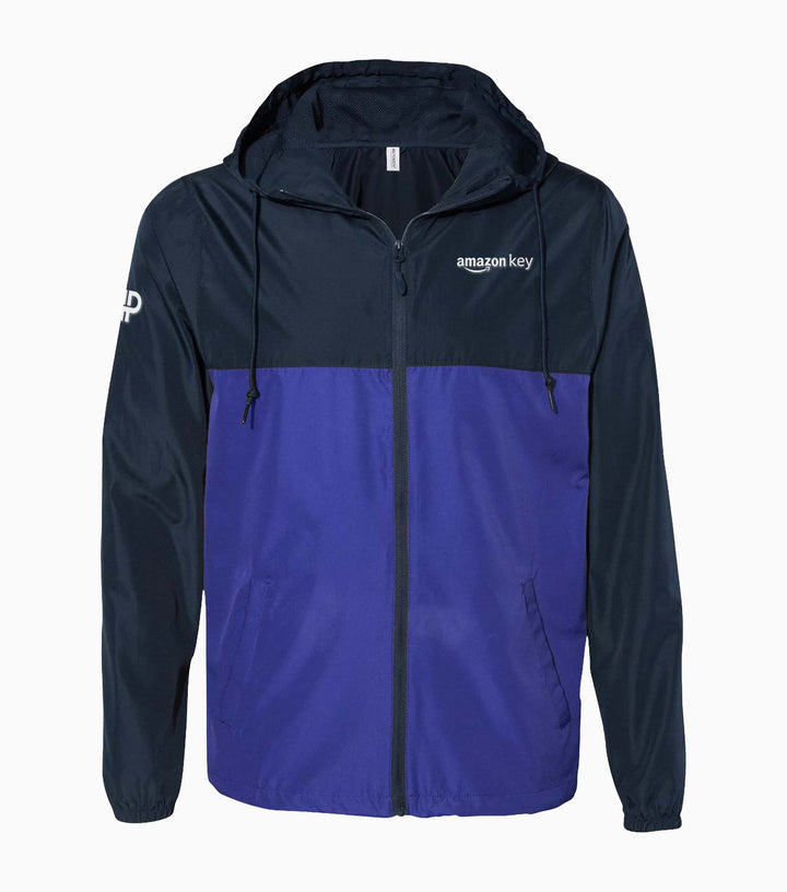 Lightweight Windbreaker Full-Zip Jacket