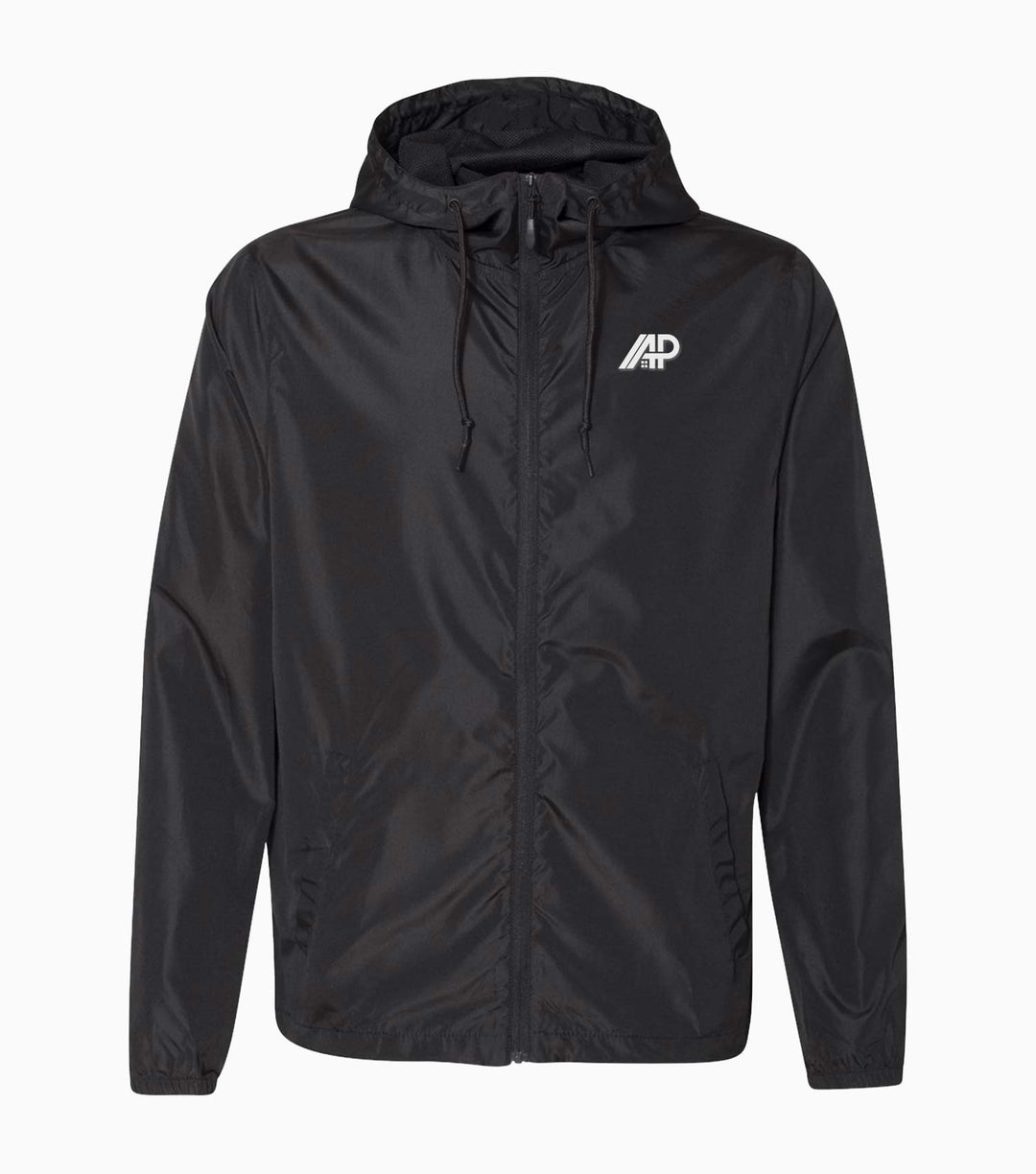 Lightweight Windbreaker Full-Zip Jacket
