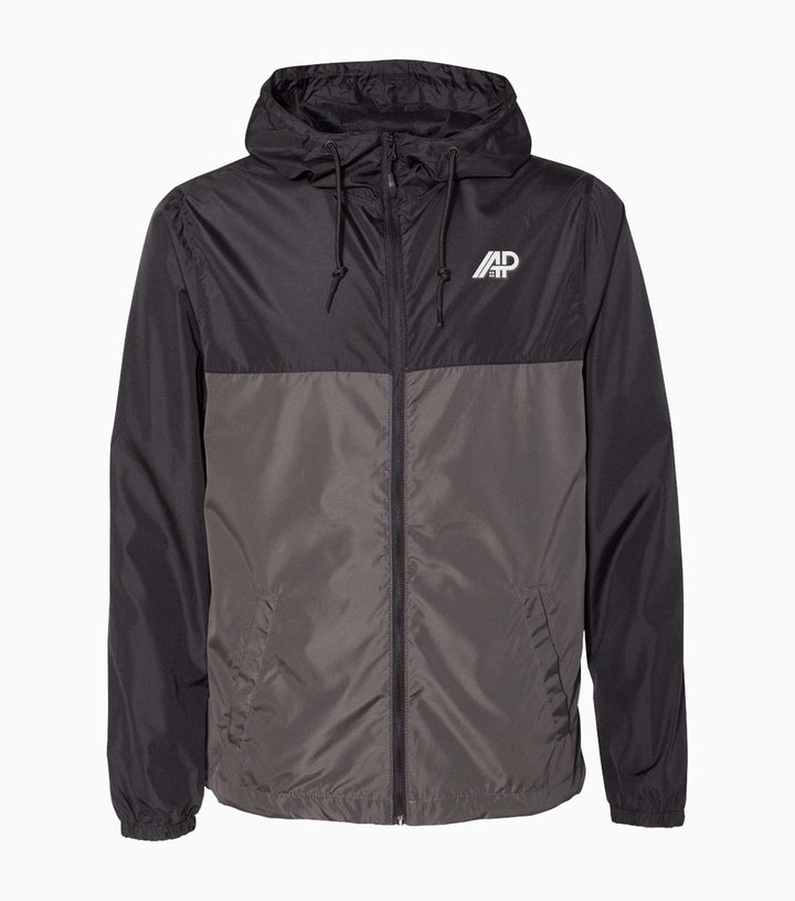 Lightweight Windbreaker Full-Zip Jacket
