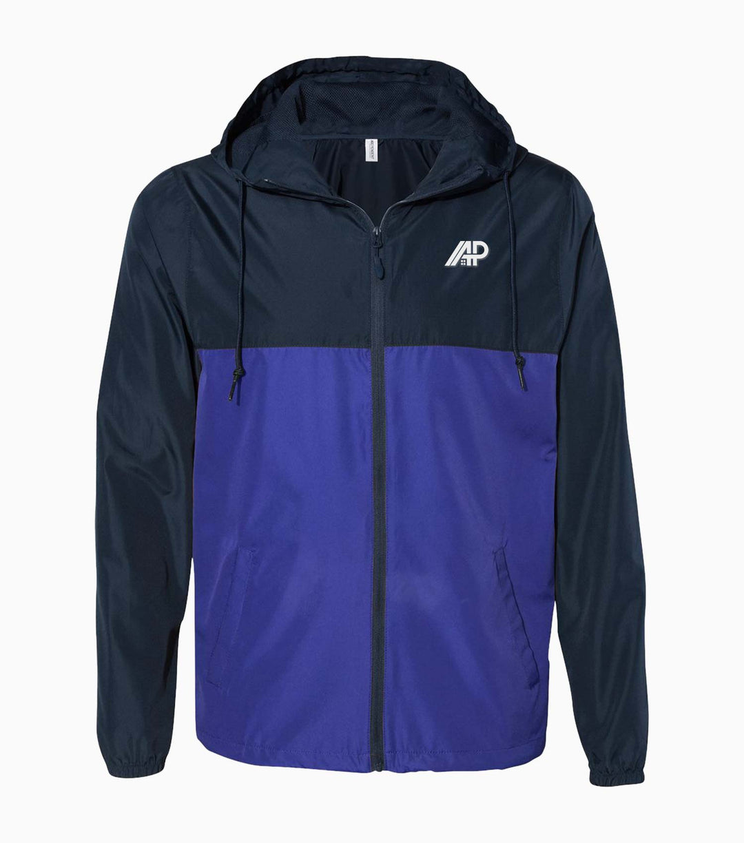 Lightweight Windbreaker Full-Zip Jacket