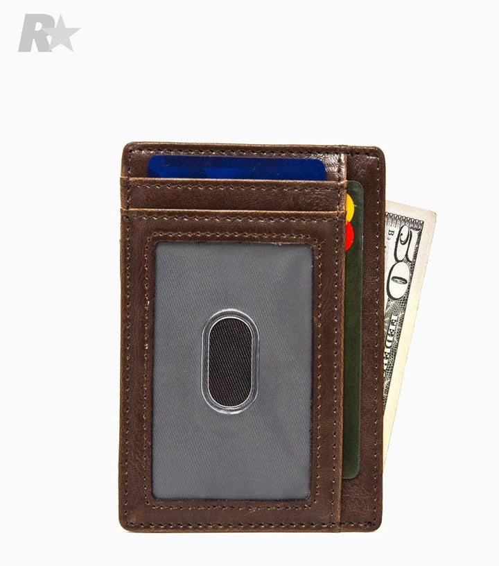 Premium Vegan Leather Front Pocket Wallet