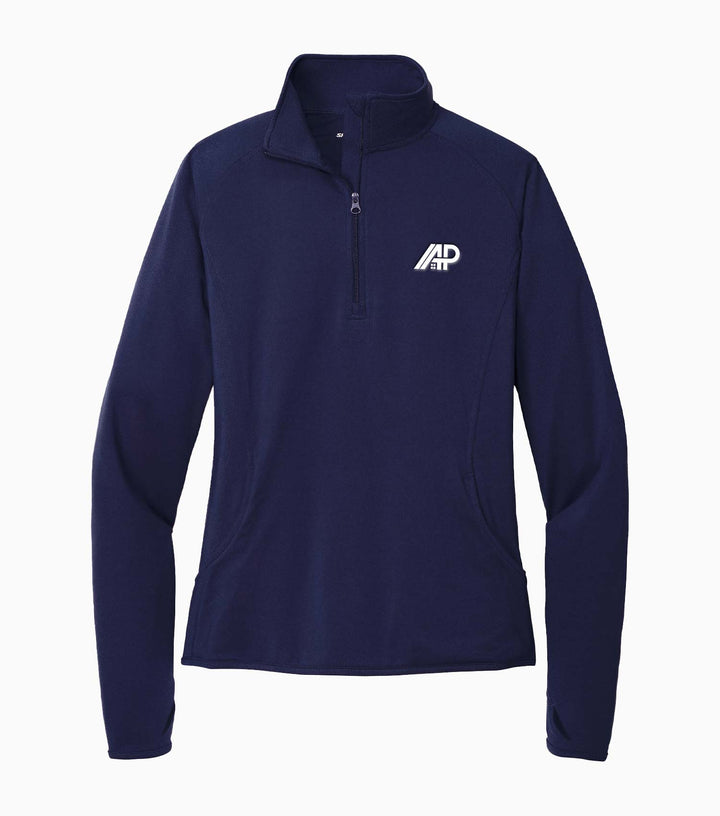 Ladies Sport-Wick Stretch 1/4-Zip Pullover