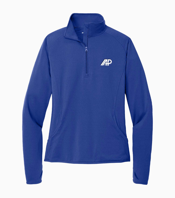 Ladies Sport-Wick Stretch 1/4-Zip Pullover