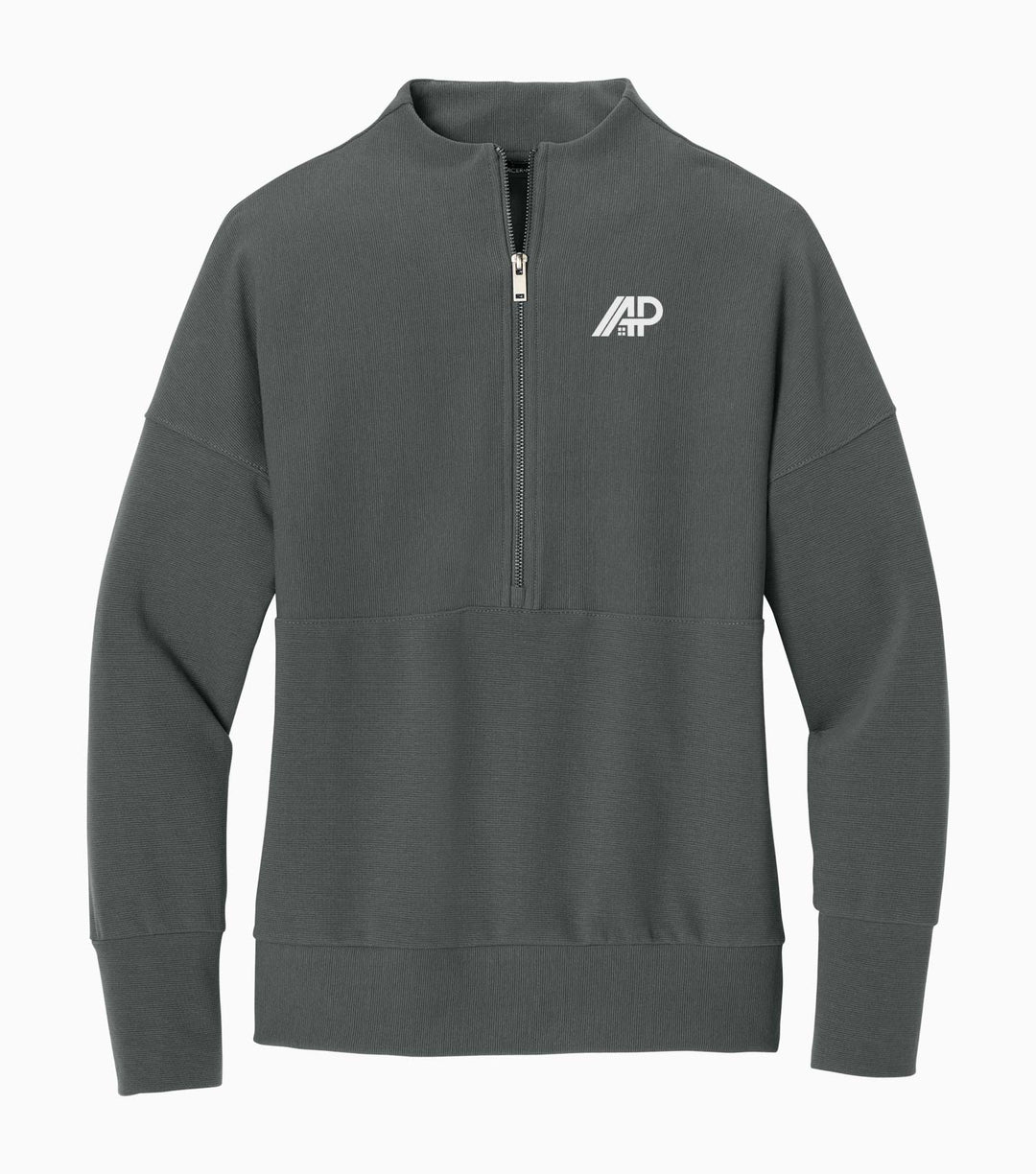 Ladies Linear Texture 1/4-Zip