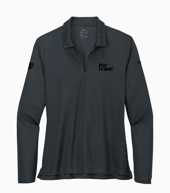 Ladies Dri-FIT Micro Pique 2.0 Long Sleeve Polo