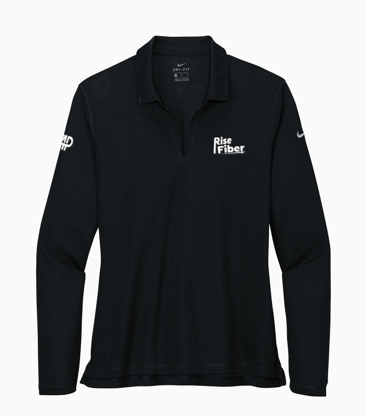 Ladies Dri-FIT Micro Pique 2.0 Long Sleeve Polo