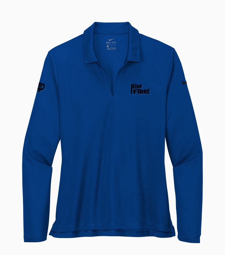 Ladies Dri-FIT Micro Pique 2.0 Long Sleeve Polo
