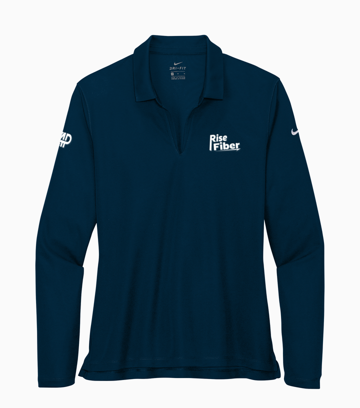 Ladies Dri-FIT Micro Pique 2.0 Long Sleeve Polo