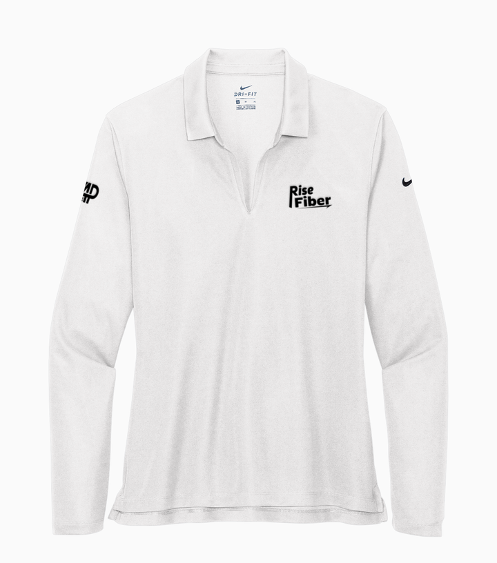 Ladies Dri-FIT Micro Pique 2.0 Long Sleeve Polo