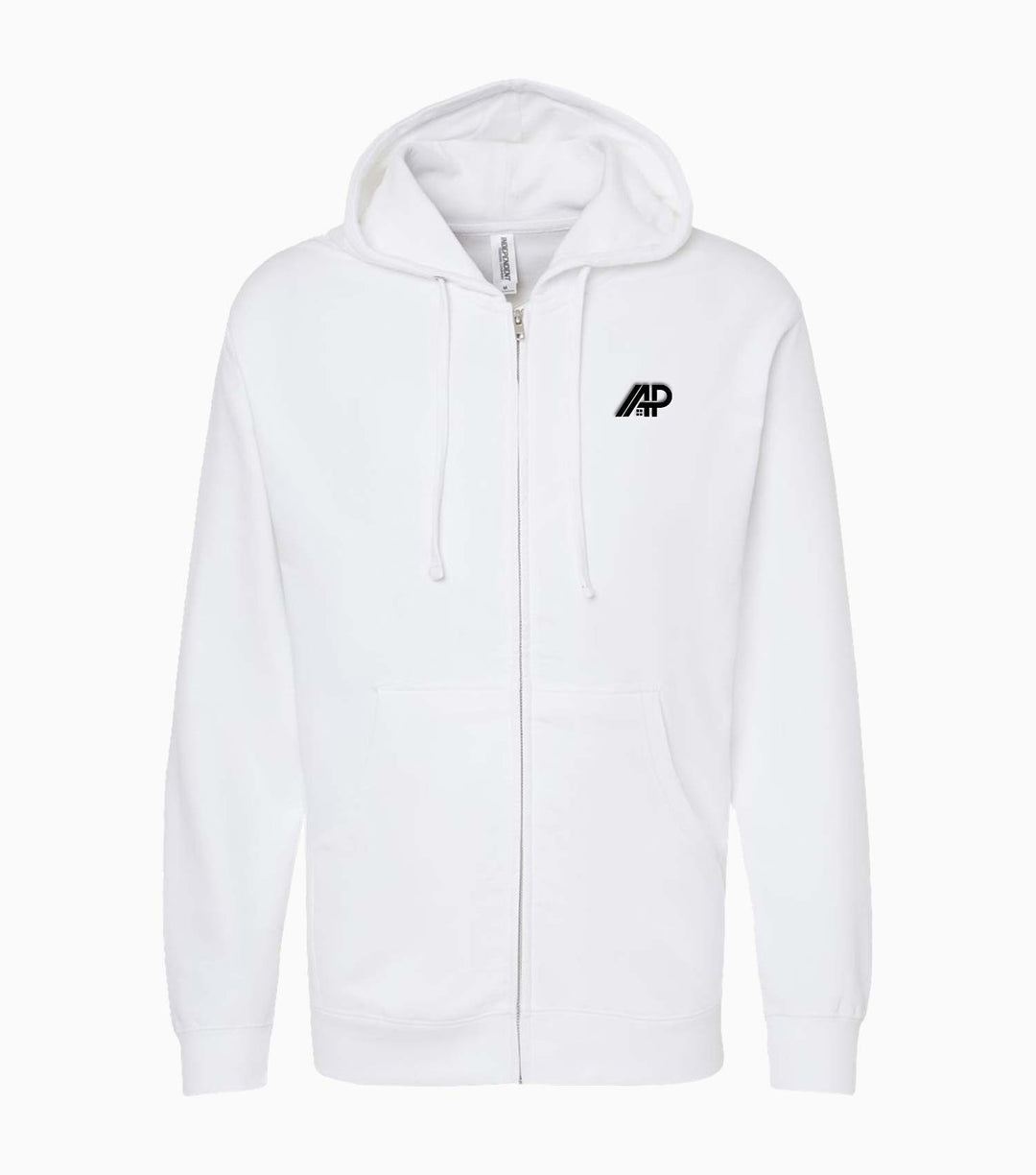 Midweight Full-Zip Hooded Sweatshirt