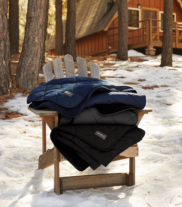 Quilted Insulated Fleece Blanket