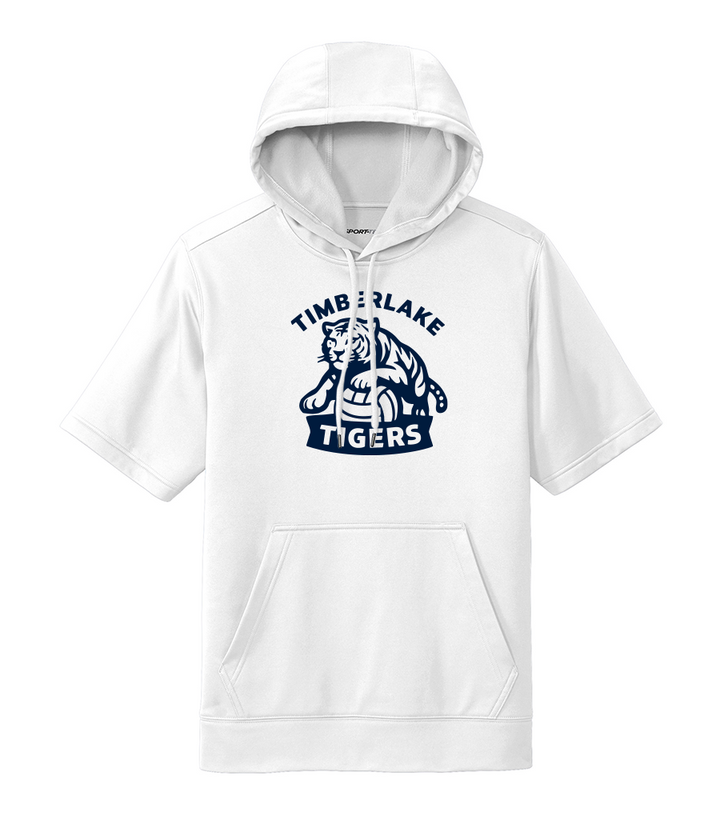 Short Sleeve Hooded Pullover