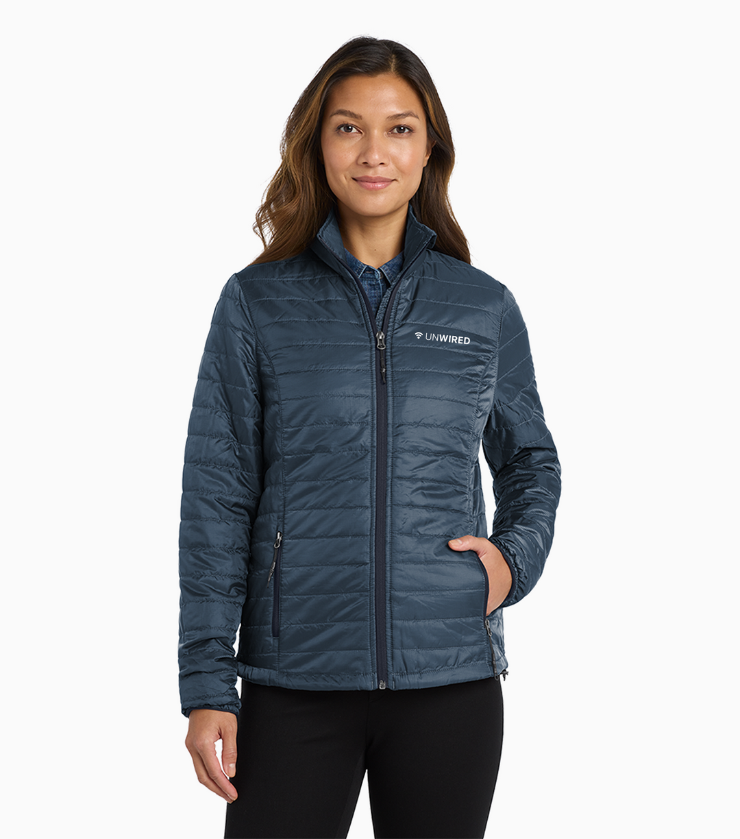 Ladies Packable Puffy Jacket