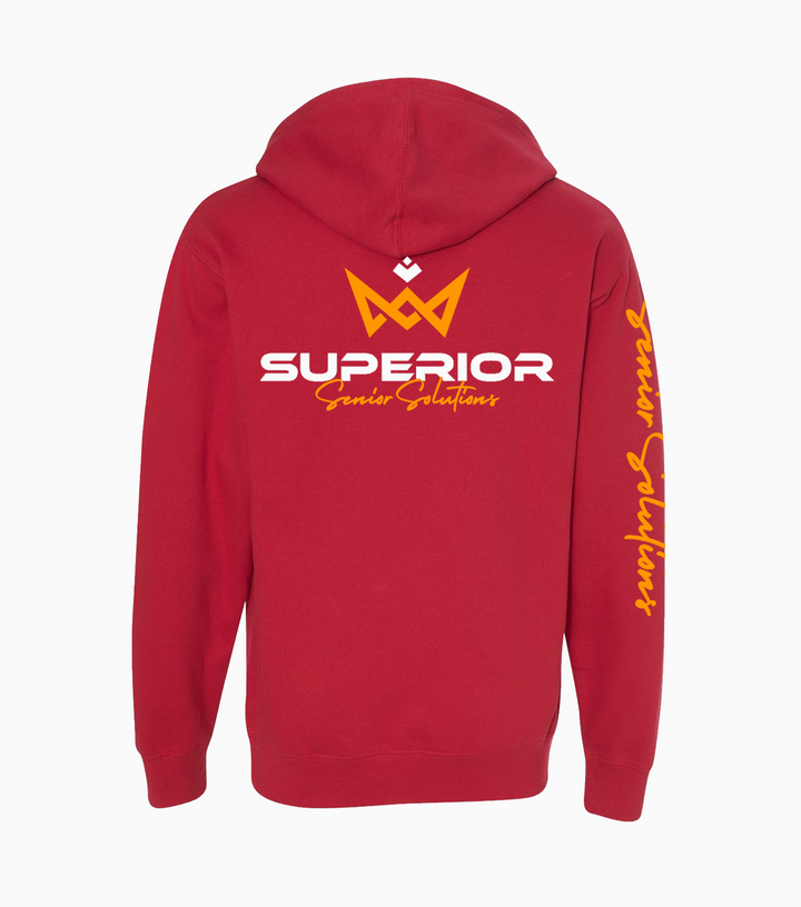 Unisex Midweight Hooded Sweatshirt