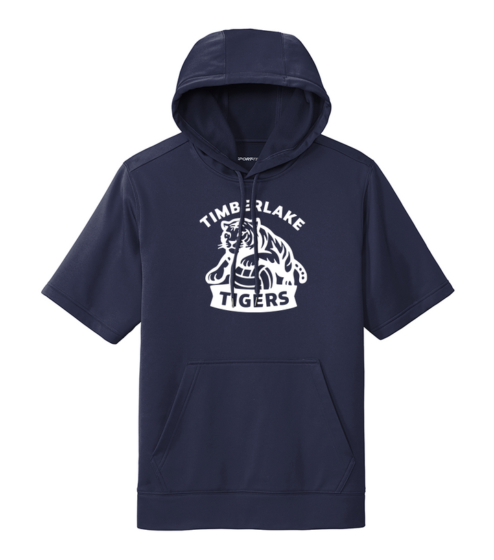 Short Sleeve Hooded Pullover
