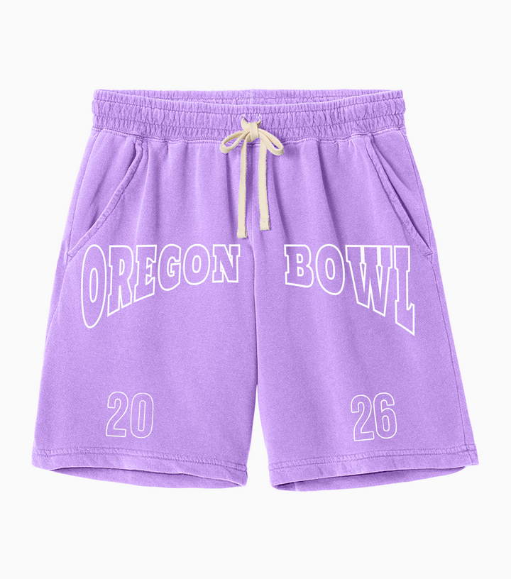 Plush Purple Sweatshort