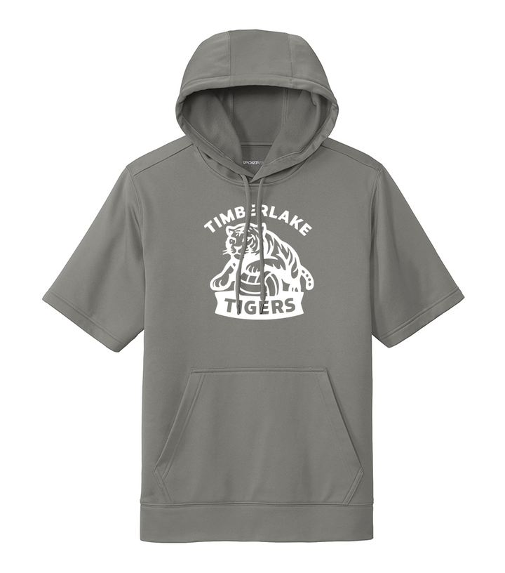 Short Sleeve Hooded Pullover