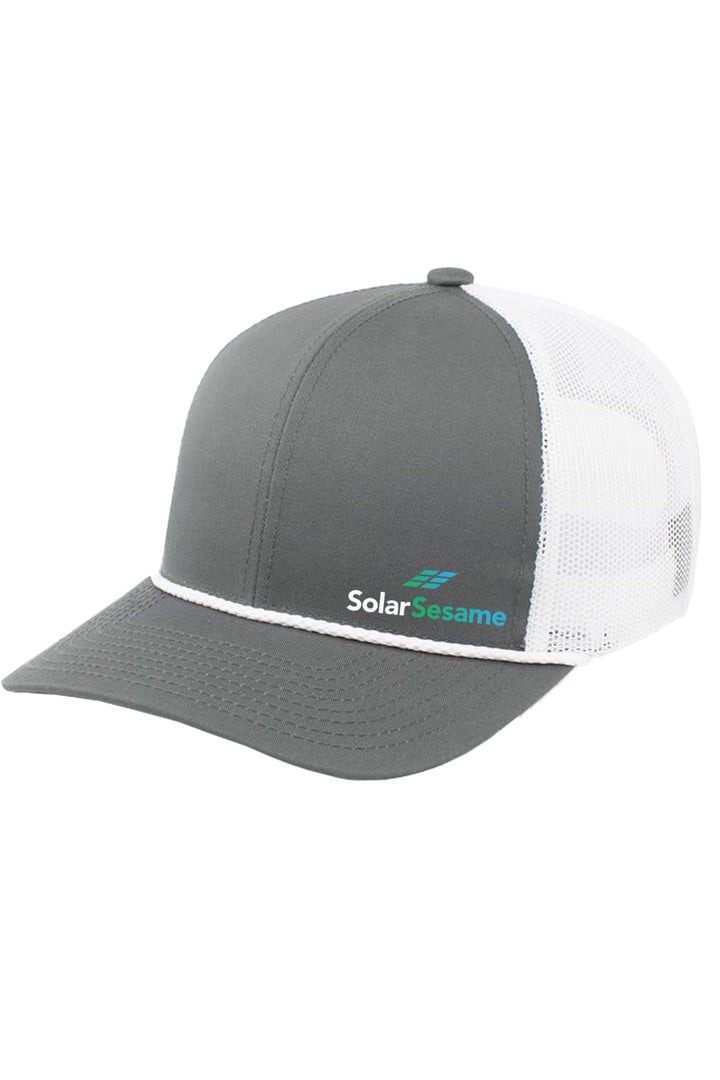 Solar Sesame Trucker Snapback Braid Cap