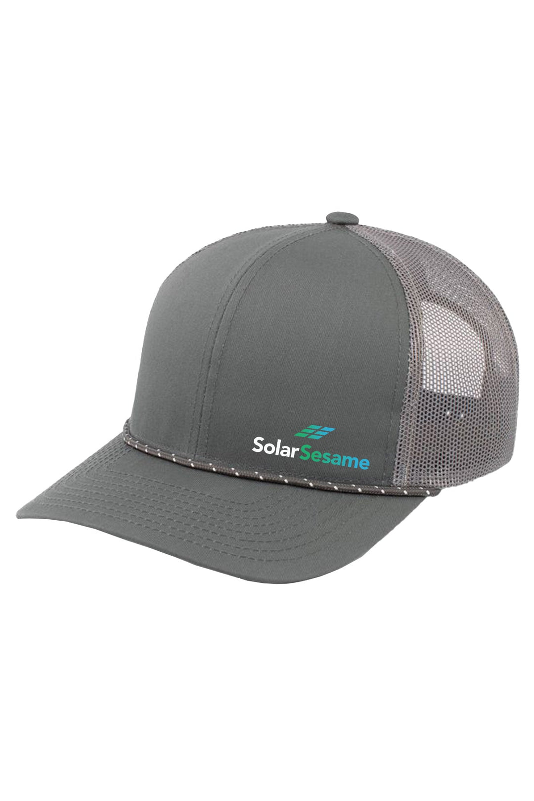 Solar Sesame Trucker Snapback Braid Cap