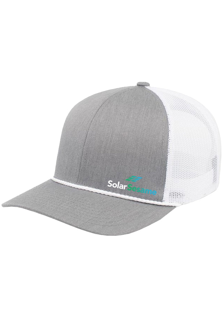 Solar Sesame Trucker Snapback Braid Cap