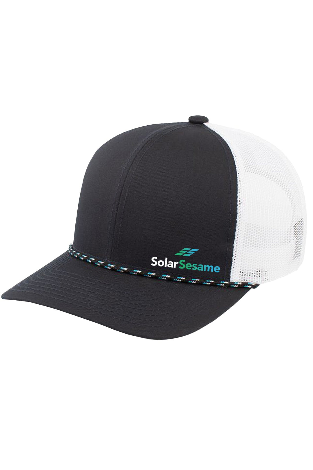 Solar Sesame Trucker Snapback Braid Cap