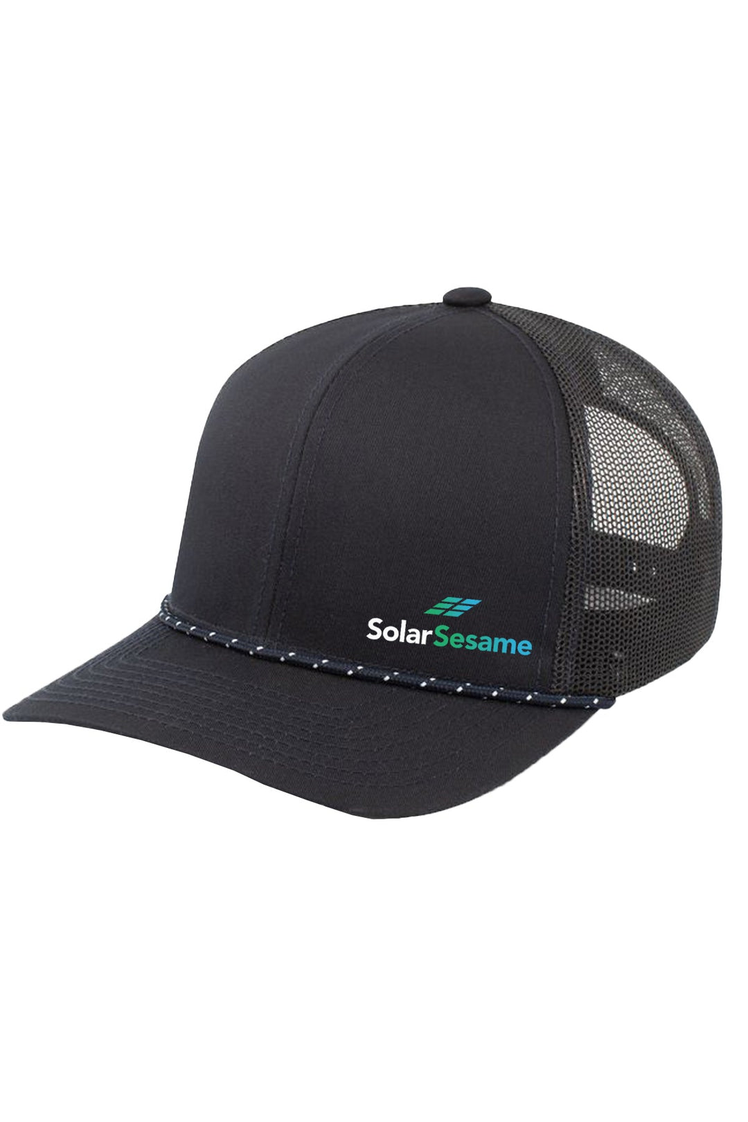 Solar Sesame Trucker Snapback Braid Cap