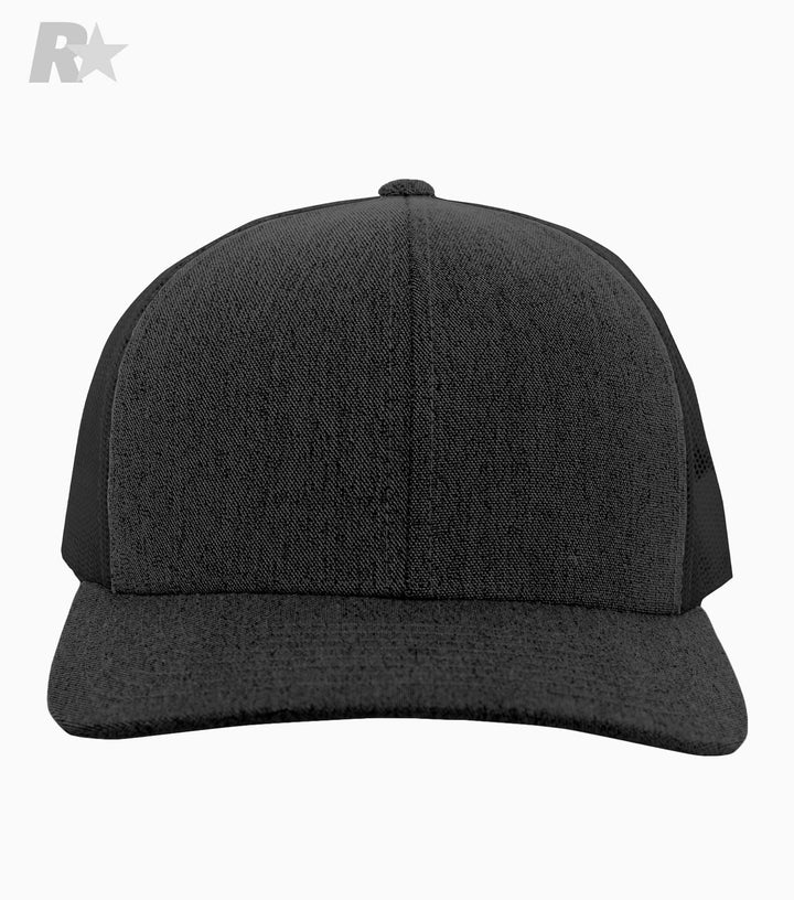 Heather Trucker Snapback Cap