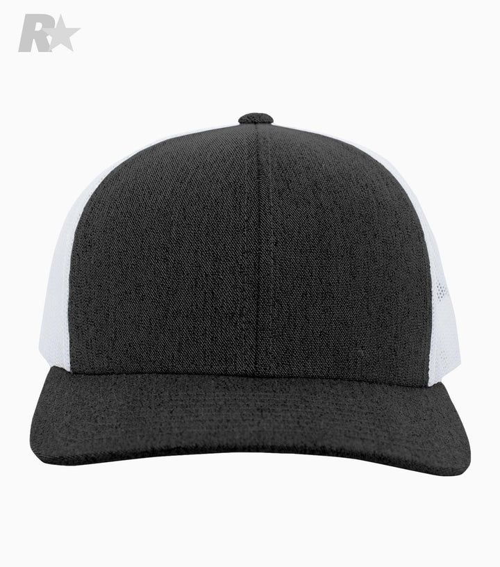 Heather Trucker Snapback Cap