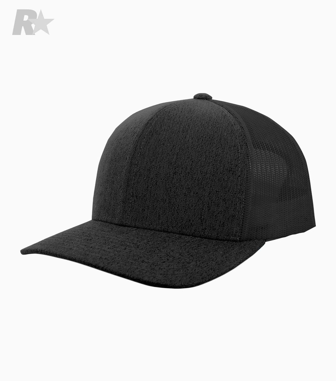 Heather Trucker Snapback Cap