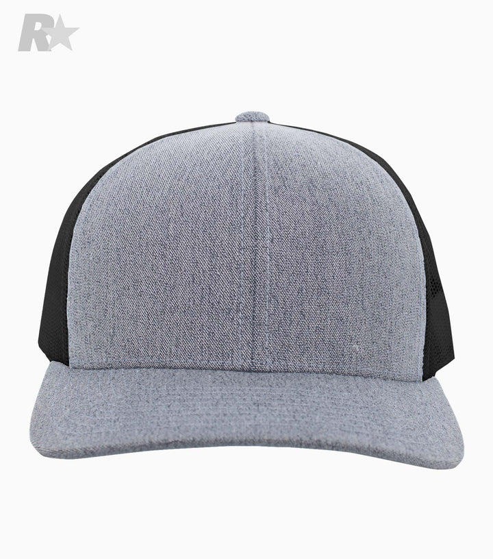 Heather Trucker Snapback Cap