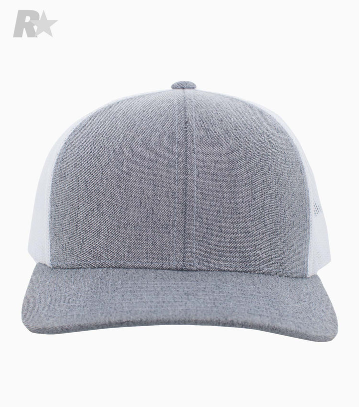 Heather Trucker Snapback Cap