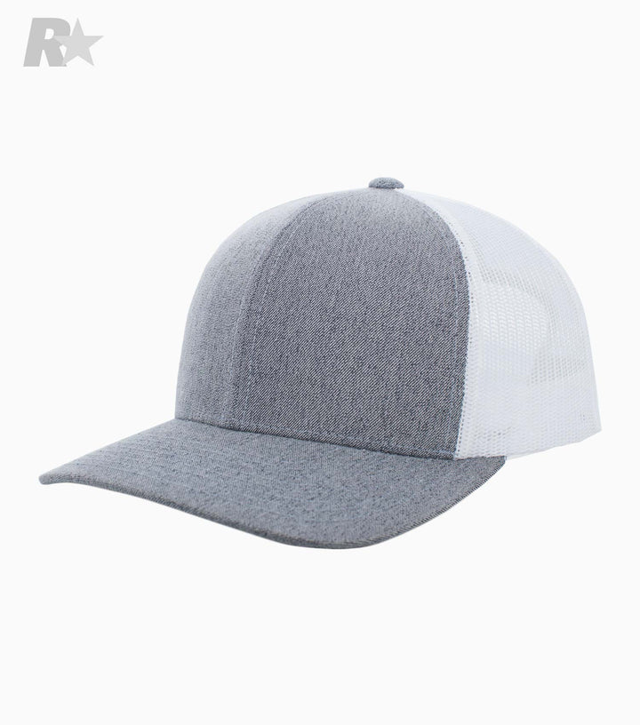 Heather Trucker Snapback Cap
