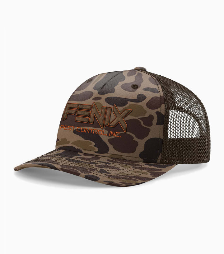 Printed Five-Panel Trucker