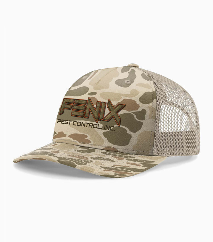 Printed Five-Panel Trucker