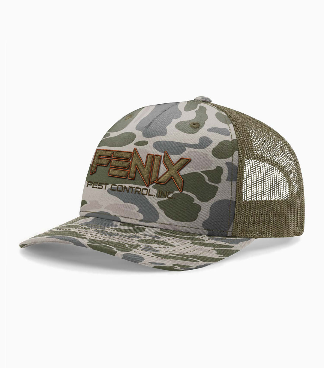 Printed Five-Panel Trucker