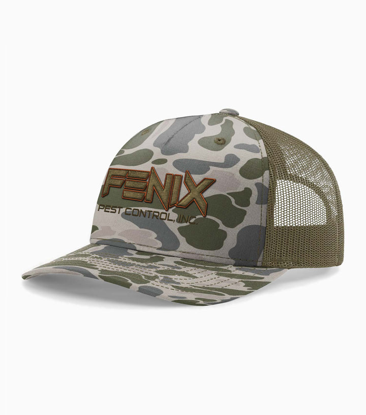 Printed Five-Panel Trucker