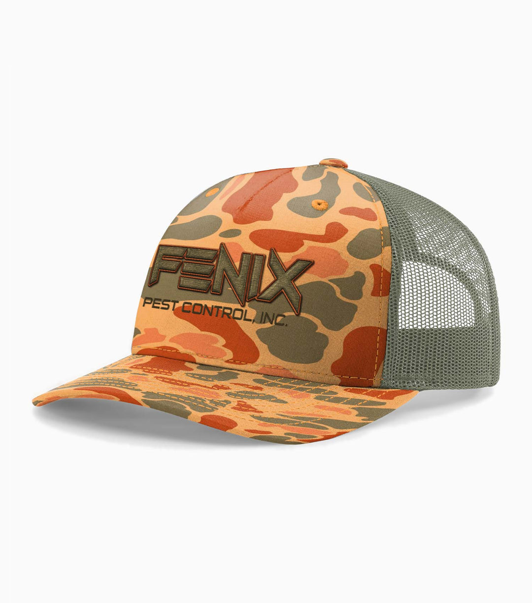 Printed Five-Panel Trucker