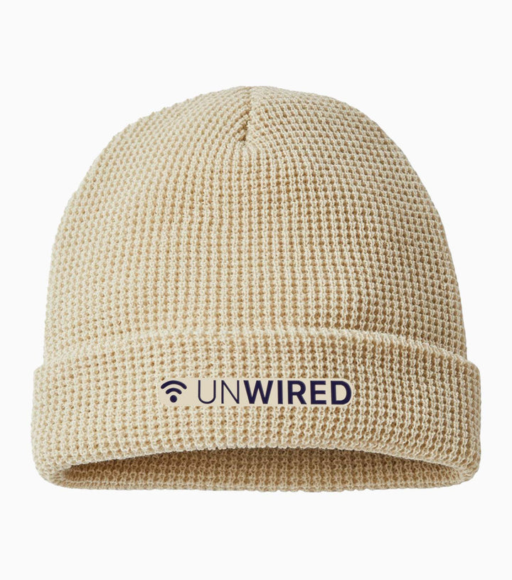 Waffle Cuffed Beanie