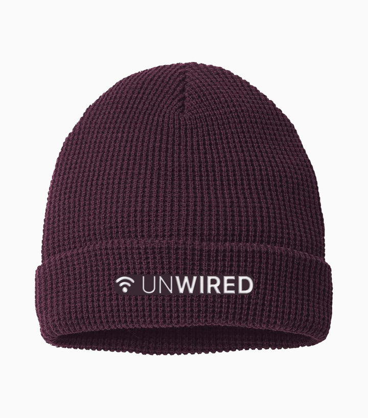 Waffle Cuffed Beanie