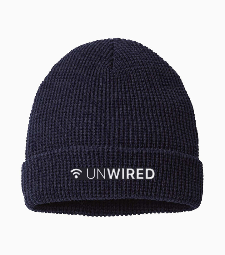 Waffle Cuffed Beanie