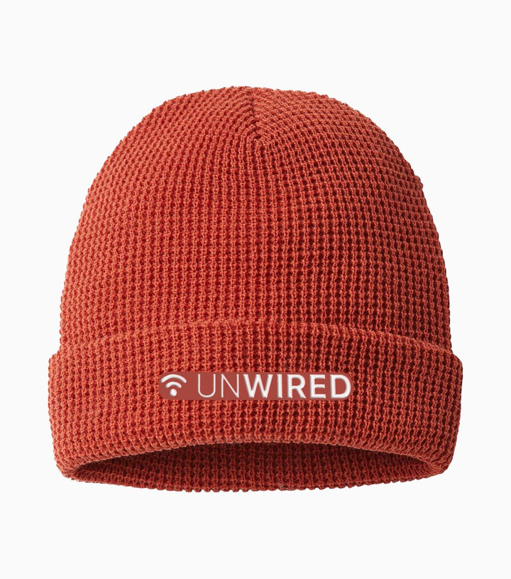 Waffle Cuffed Beanie