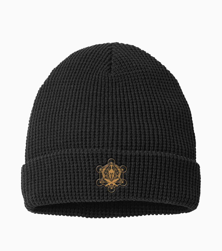 Waffle Cuffed Beanie