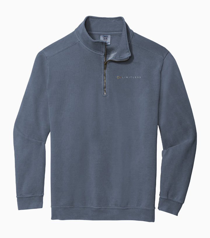 Ring Spun 1/4-Zip Sweatshirt