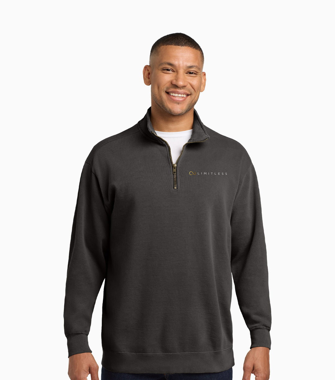Ring Spun 1/4-Zip Sweatshirt