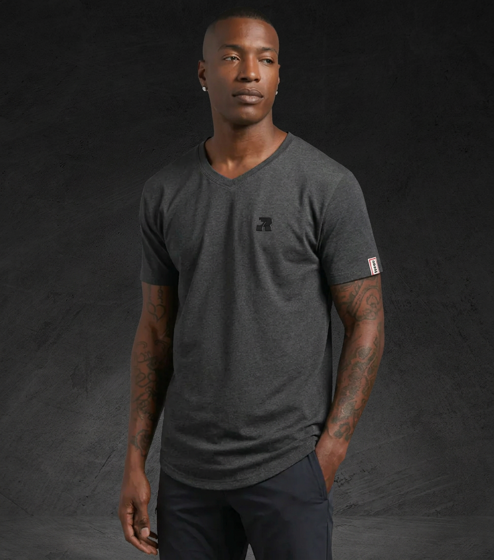Drop-Cut V-Neck: LUX