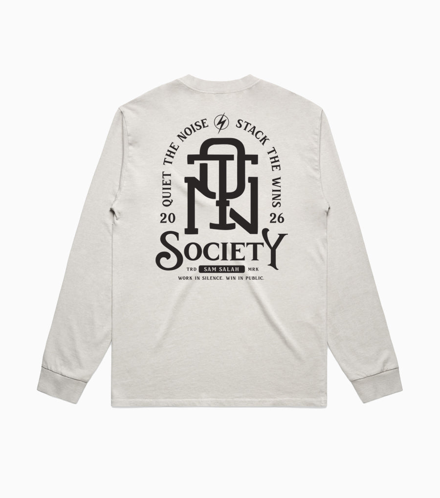 Heavy Faded LS Tee | QTN
