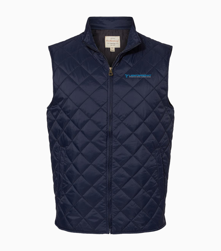 Vintage Diamond Quilted Vest